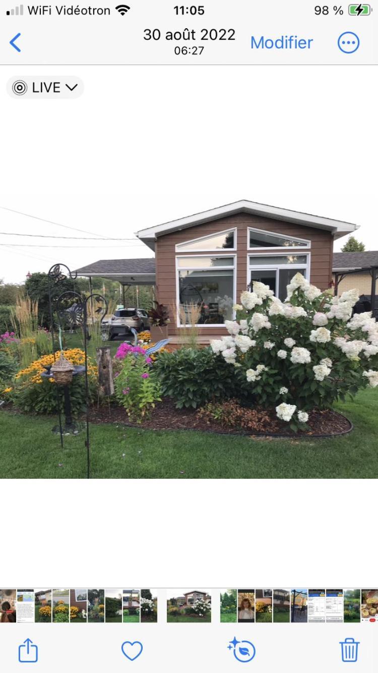 Oasis De La Riviere Apartment Saguenay Luaran gambar